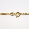 Picture of 18" 18k Yellow Gold Delicate Cuban Link Chain Necklace
