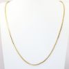 Picture of 27.5" 18k Yellow Gold Fancy Link Squared Wheat Chain Necklace 
