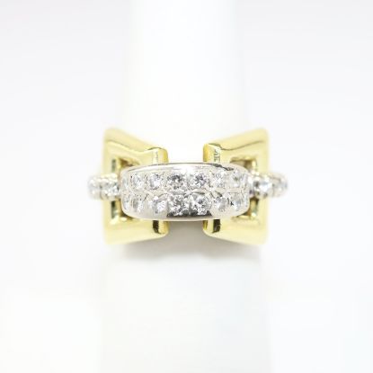 Picture of 14k Two-Tone Gold & Diamond Fashion Ring