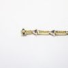 Picture of 14k Yellow Gold, Tanzanite & Diamond Cluster Bracelet