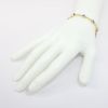 Picture of 14k Yellow Gold, Tanzanite & Diamond Cluster Bracelet