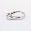 Picture of 10k White Gold & Three Stone Round Brilliant Cut Diamond Engagement Ring