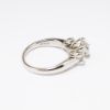 Picture of 14k White Gold & Round Brilliant Cut Three-Stone Diamond Engagement Ring