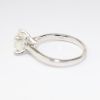 Picture of 14k White Gold & Round Brilliant Cut Diamond Solitaire Engagement Ring