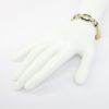 Picture of 0.75ct Diamond and Black Onyx Bracelet, 14k Yellow Gold
