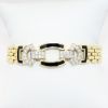 Picture of 0.75ct Diamond and Black Onyx Bracelet, 14k Yellow Gold