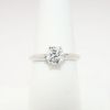Picture of 14k White Gold & Round Brilliant Diamond Solitaire Engagement Ring