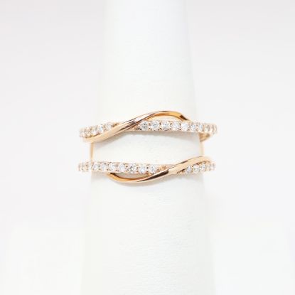 Picture of Diamond Insert Ring, 14k Rose Gold