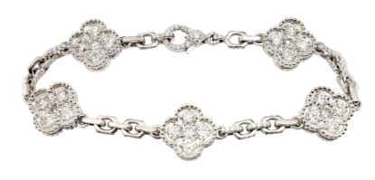Picture of 10.00ct Diamond Bracelet, 14k White Gold