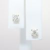 Picture of 0.80ct Round Brilliant Cur Diamond Solitaire Earrings, 14k Yellow Gold