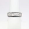 Picture of 2.00ct Black and White Pave Set Diamond Ring, 14k White Gold