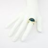 Picture of Oval Cabochon Tourmaline Ring, 14k Yellow Gold