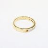 Picture of 1.00ct Square Brilliant Cut Diamond Band, 14k Yellow Gold