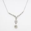 Picture of 1.65ct Diamond Drop Necklace, Platinum