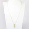 Picture of Diamond Slide Pendant, 14k Two-Tone Gold