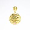 Picture of Replica Ancient Greek Coin Pendant with Diamonds and Gemstones