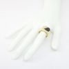 Picture of Diamond and Onyx Men's Ring, 14k Yellow Gold