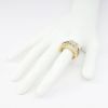 Picture of Diamond and Sapphire Men's Ring, 14k Yellow Gold
