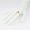 Picture of 1.60ct Aquamarine ring, Diamond Halo, 14k Yellow Gold