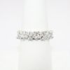 Picture of 1.25ct Diamond Cluster Band Ring, 14k White Gold