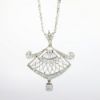 Picture of Platinum & Diamond Pendant and Chain