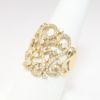 Picture of 1.50ct Diamond Cluster Ring, 14k Yellow Gold