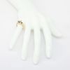 Picture of Sapphire and Diamond Ring, 14k Yellow Gold