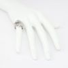 Picture of Black and White Diamond Ring, 14k White Gold