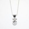 Picture of 0.25ct Diamond Solitaire Pendant, 14k White Gold