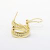 Picture of 0.50ct Diamond Channel Set Earrings, 14k Yellow Gold