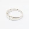 Picture of 1.00ct Oval Cut Diamond Band Ring, 14k White Gold