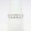 Picture of 1.00ct Oval Cut Diamond Band Ring, 14k White Gold