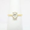 Picture of 0.75ct Oval Cut Diamond Ring, 14k Yellow Gold