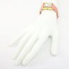 Picture of 18k Yellow Gold Cartier Wristwatch with Pink Leather Band