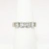 Picture of 2.80ct Square Brilliant Cut Diamonds Set in an 18k White Gold Band