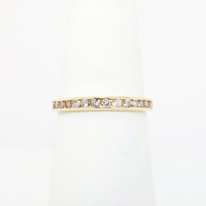 Picture of 0.40ct Diamond Band Ring in 14k Yellow Gold