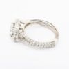Picture of 1ct Round Brilliant Cut Diamond Ring in White Gold & Palladium
