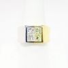 Picture of 18k Two-Tone Gold & Diamond Men's Ring