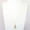 Picture of 0.14ct Diamond Pendant Necklace in 14k Yellow Gold