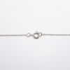 Picture of Diamond Baguette Cluster Necklace in 10k White Gold