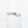 Picture of 0.25ct Diamond Bypass Band Ring in 14k White Gold