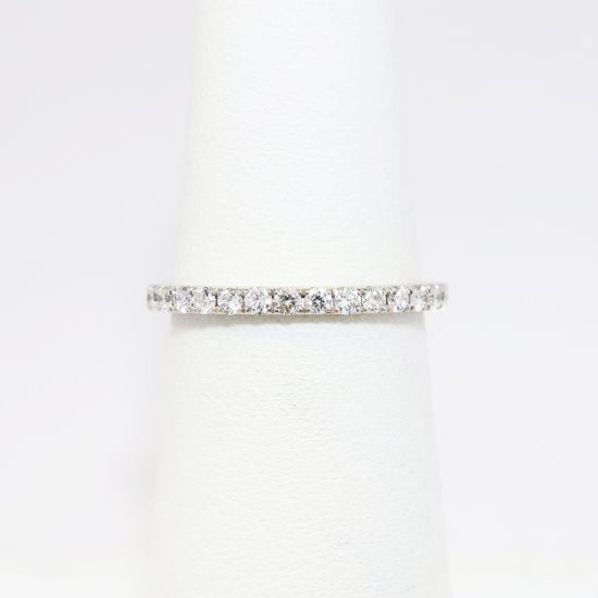Picture of 0.33ct Diamond Band Ring in 14k White Gold