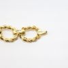 Picture of Oval Link Chain Bracelet in  14k Yellow Gold