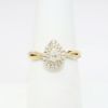 Picture of 0.60 Pear Shaped Diamond Ring in 14k Yellow Gold