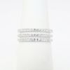 Picture of 0.50ct Diamond Triple Band Ring in 10k White Gold