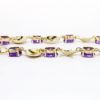 Picture of Amethyst Bracelet with Sea Shells, Sand Dollars & Starfish in 14k Yellow Gold