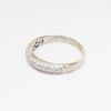 Picture of 14k White Gold & 0.50ct Pave Set Diamond Band Ring