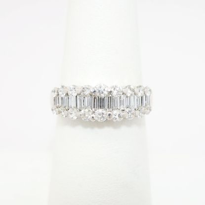 Picture of 1.25ct Baguette Cut Diamond Ring in 14k White Gold