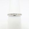 Picture of 14k White Gold & 0.50ct Diamond Band Ring