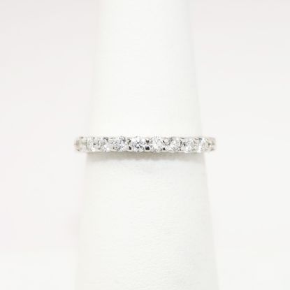 Picture of 0.33ct Diamond Band Ring in 14k White Gold